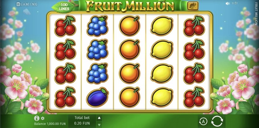 Fruit Million play